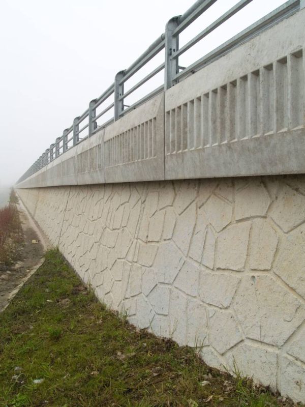 Zárubný múr na D1 - matrica Rimini - obr. 15